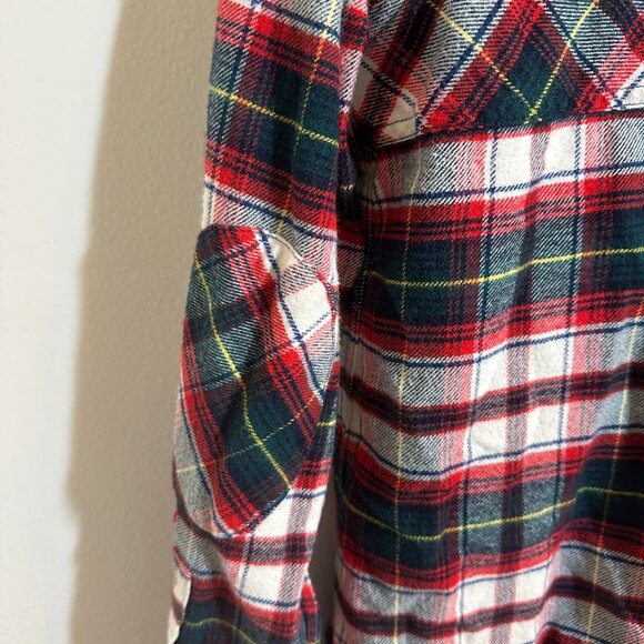 Pendleton Plaid Flannel Shirt In Red And Green Women's Small - Picture 3 of 5
